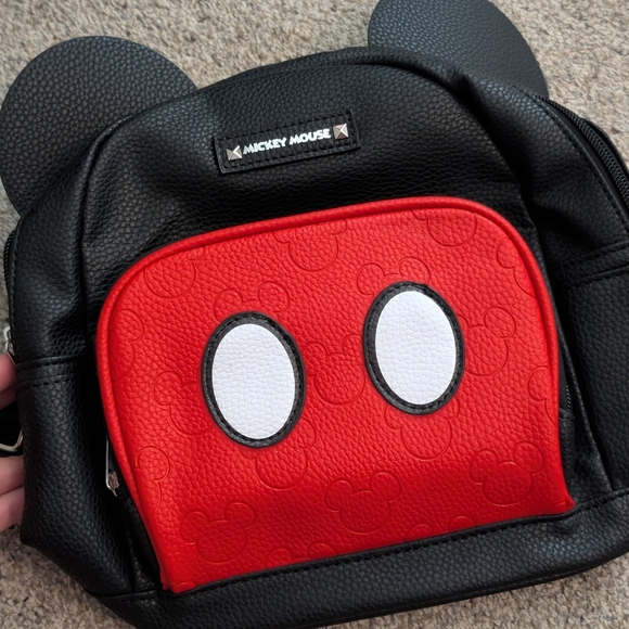 Disney Handbags - Disney Mickey Mouse Black and Red Mini Bag